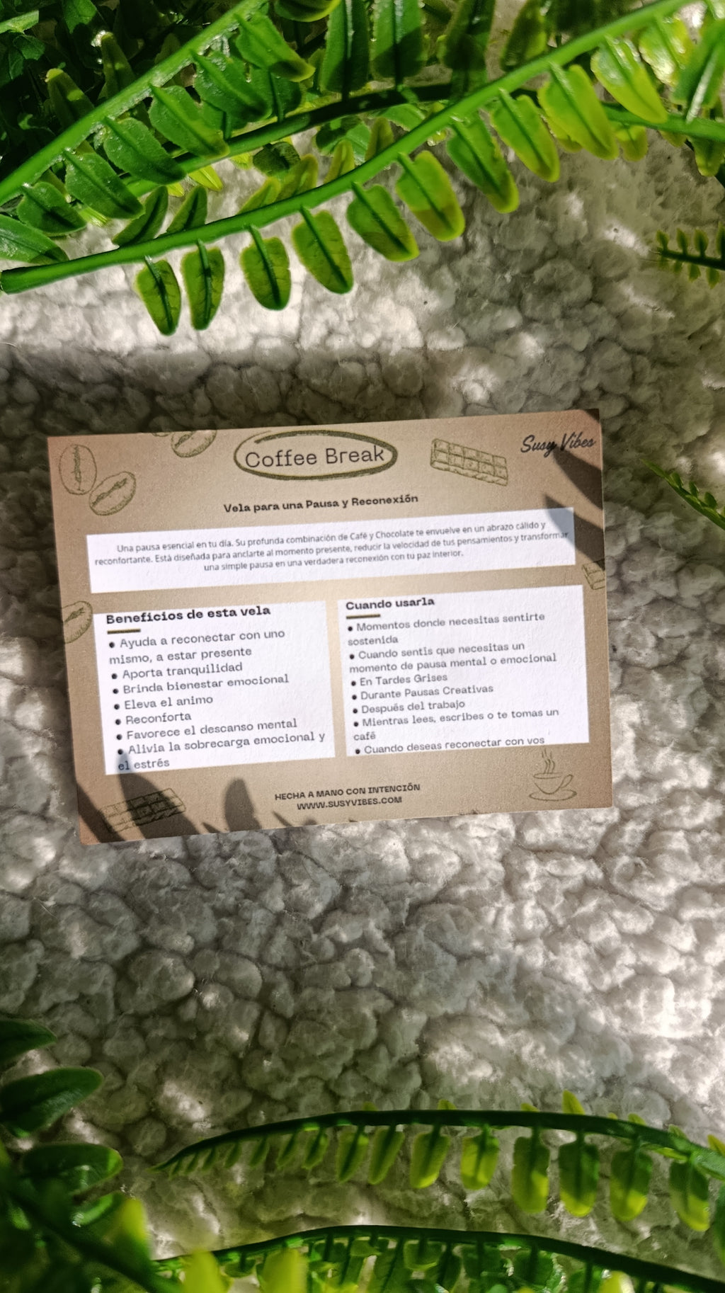 Tarjeta Informativa Aura