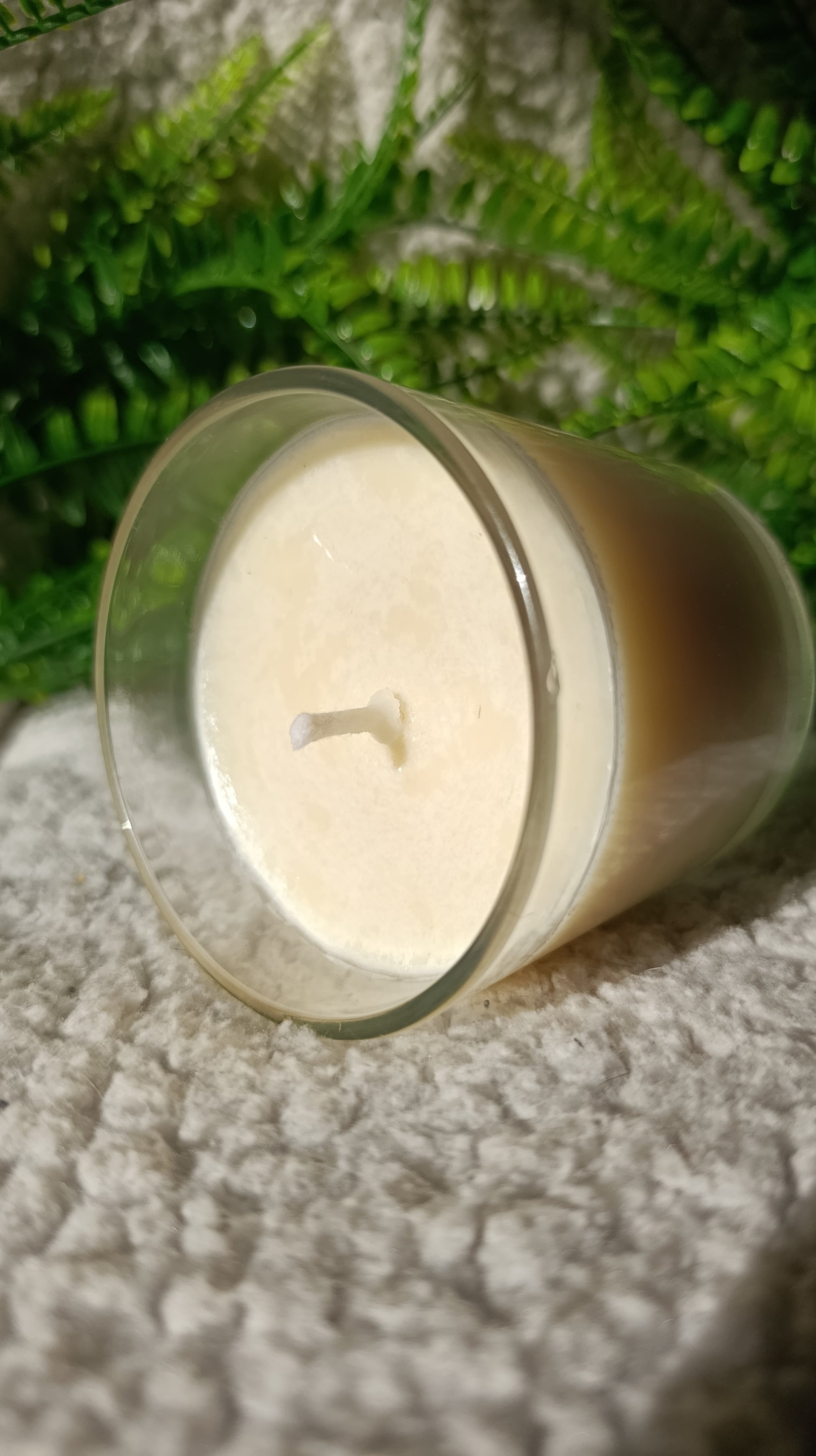 Vela blanca personalizada