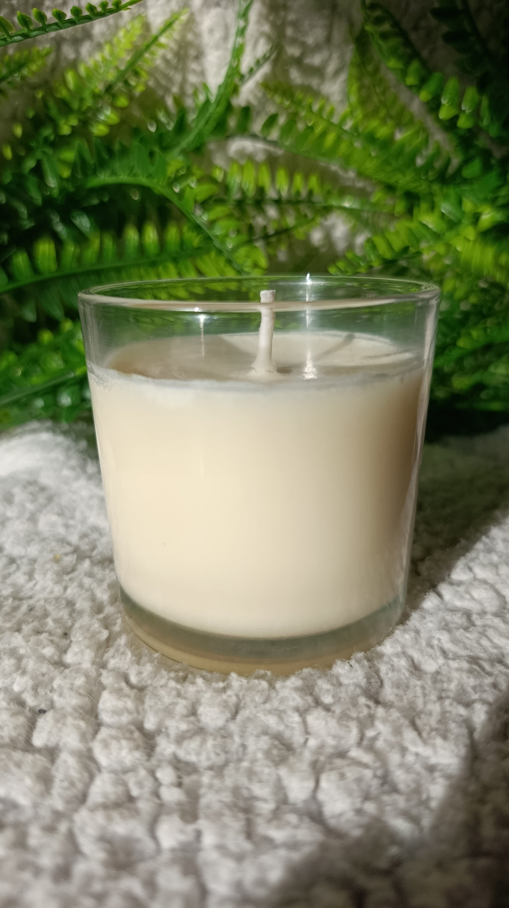 Vela blanca personalizada